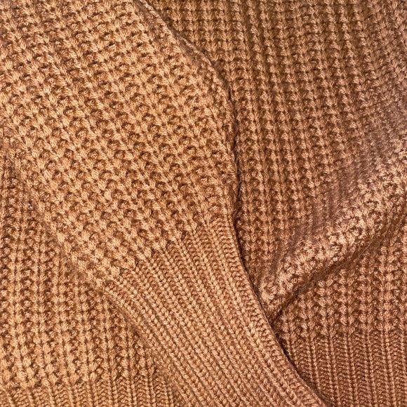 FASHION NOVA RUST KNIT SWEATER - Picture 4 of 4
